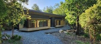 Casa Mallín Alto Biobío: nature, mountain, rest in the forest and pet friendly.