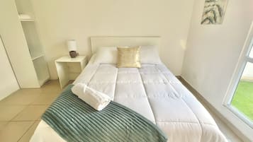 2 soveværelser, strygejern/strygebræt, internetforbindelse, sengetøj