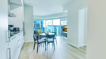Luxury Suite, 2 Bedrooms | Private kitchen
