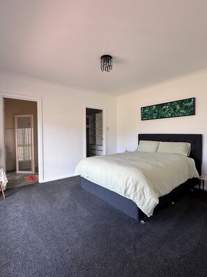 Iron/ironing board, travel crib, bed sheets, wheelchair access
