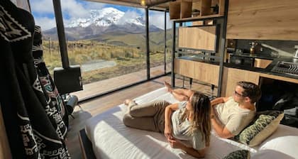 Exclusive tiny house facing Chimborazo at 4000 msnm