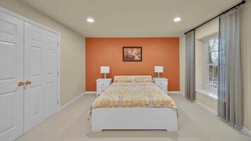 2 bedrooms, desk, iron/ironing board, free WiFi
