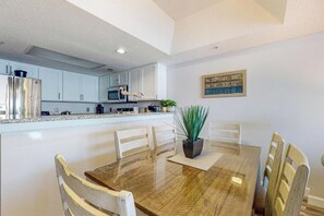Dining - Beachfront 2BR Retreat | Pool & Ocean Views (Myrtle Beach)