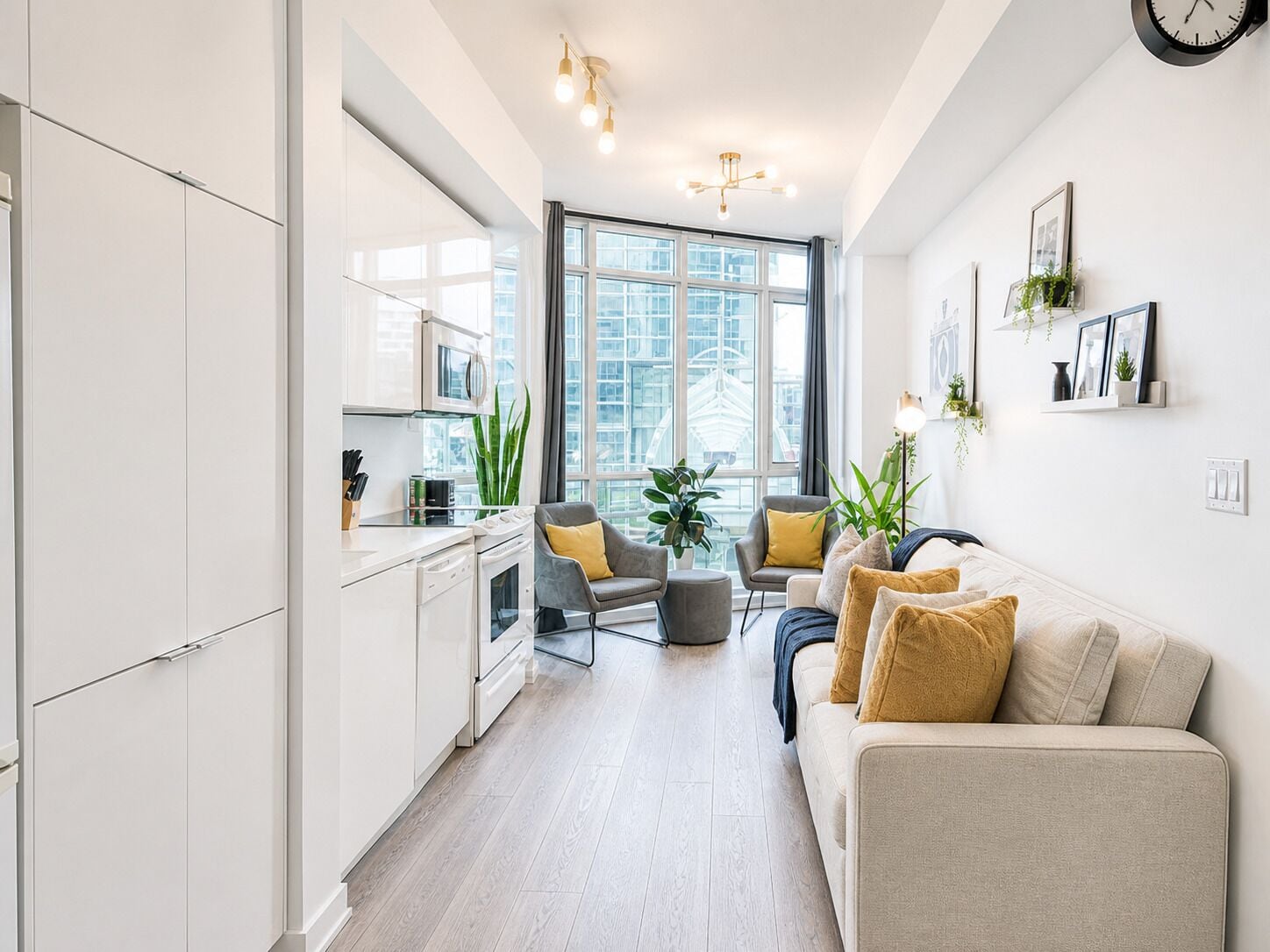Suite Studio Classique, 1 lit double et 1 canapé-lit, non-fumeur, salle de bains privée | Coin séjour