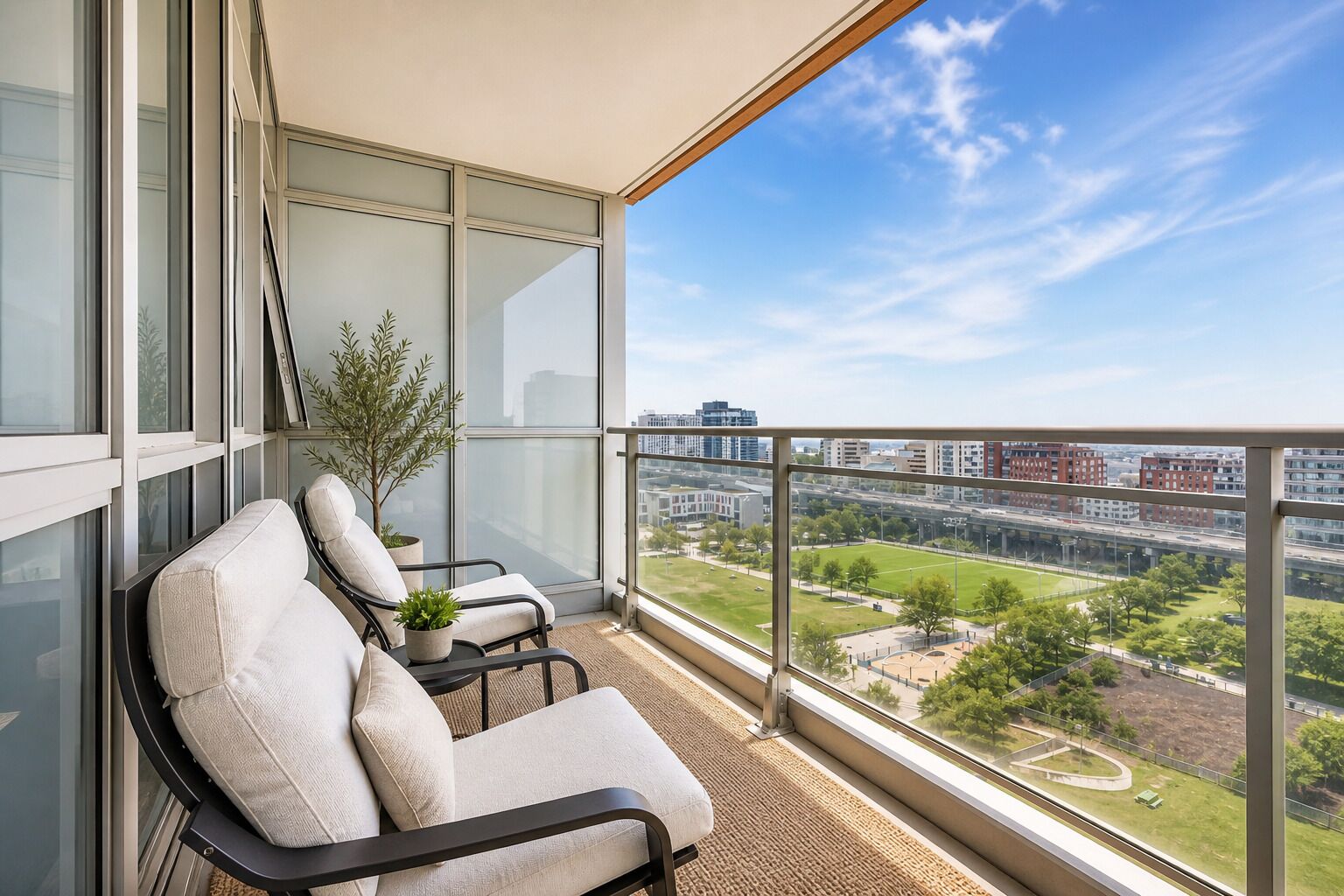 Exclusieve suite | Balkon
