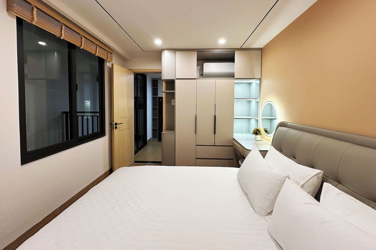 Family Double Room, Multiple Beds, Balcony, Mountain View | Desk, laptop workspace, free WiFi