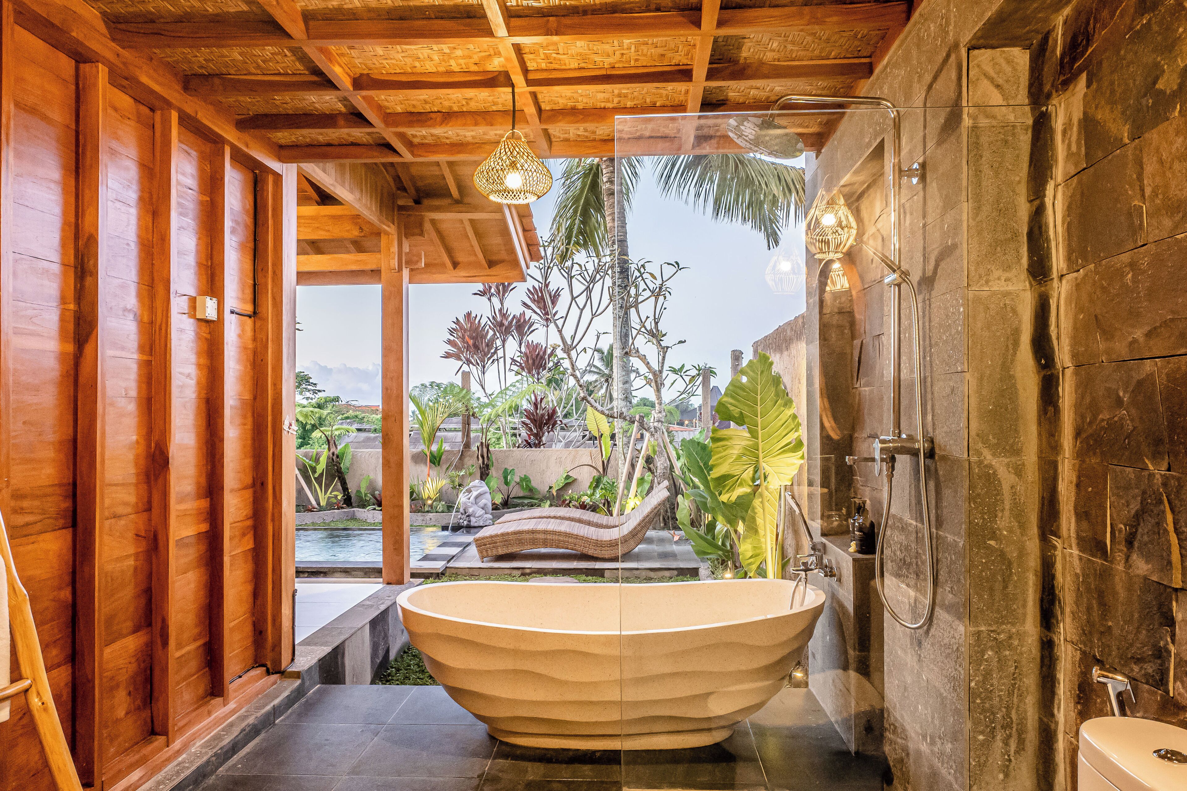 Luxury Villa, Valley View | Bathroom | Towels