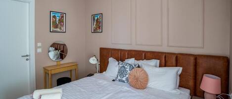 1 bedroom, iron/ironing board, bed sheets