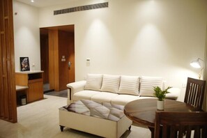 Presidential-Suite, Gartenblick | Wohnbereich