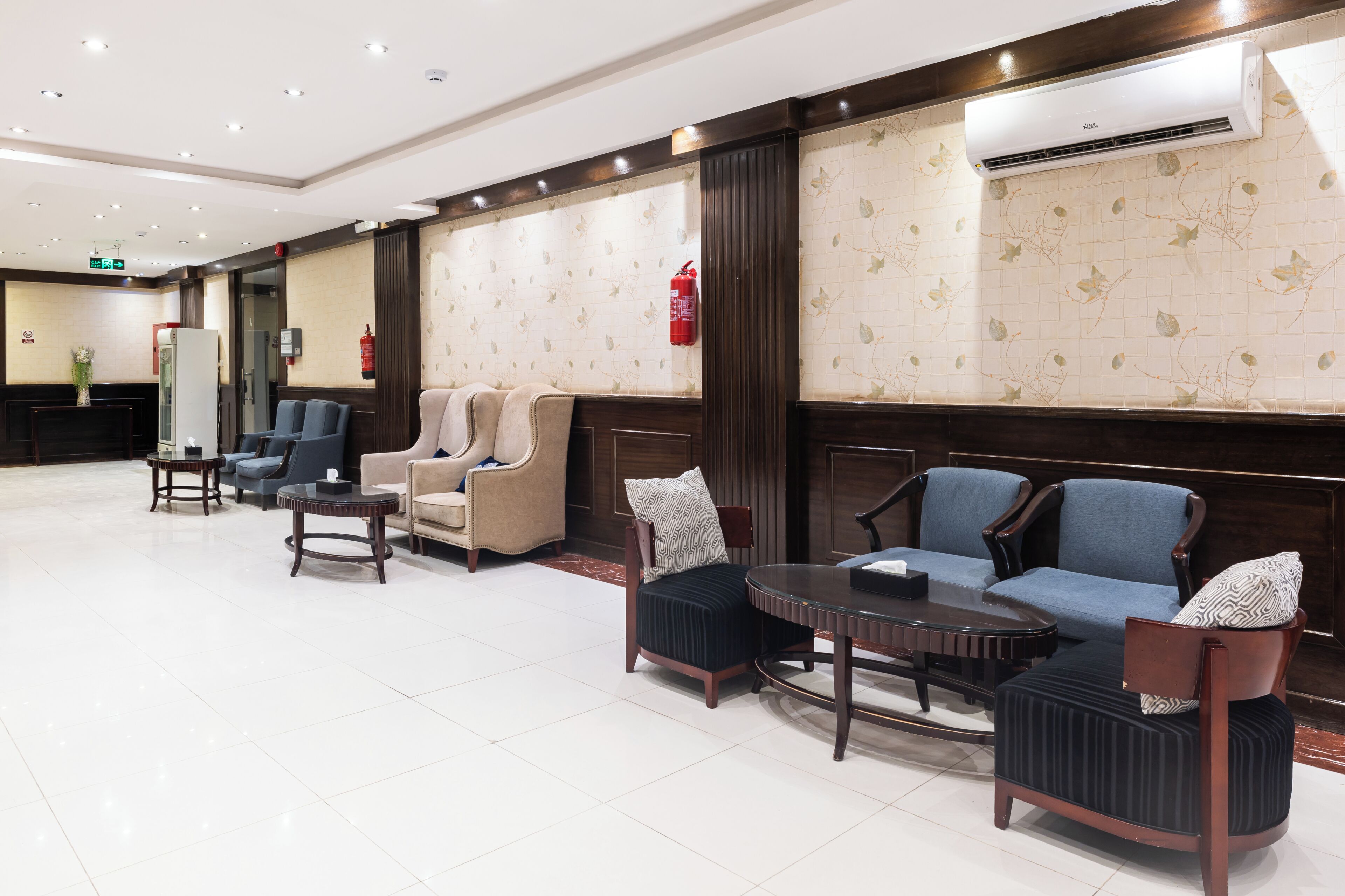 Sitzecke in der Lobby