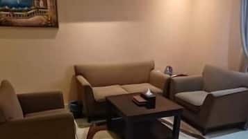 Appartement, 1 chambre | Coin séjour