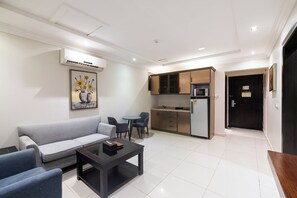 Apartment, 1 Schlafzimmer | Wohnbereich
