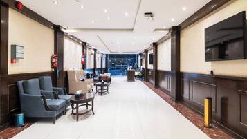 Sala de estar en el lobby