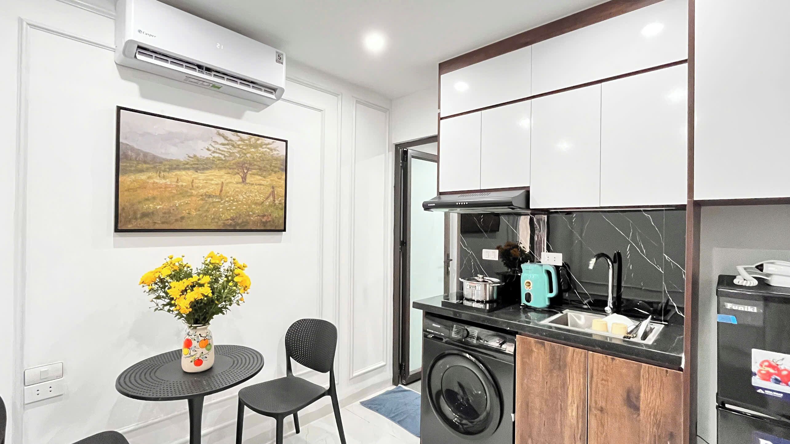 Habitació Deluxe, vistes a la ciutat | Cuina privada