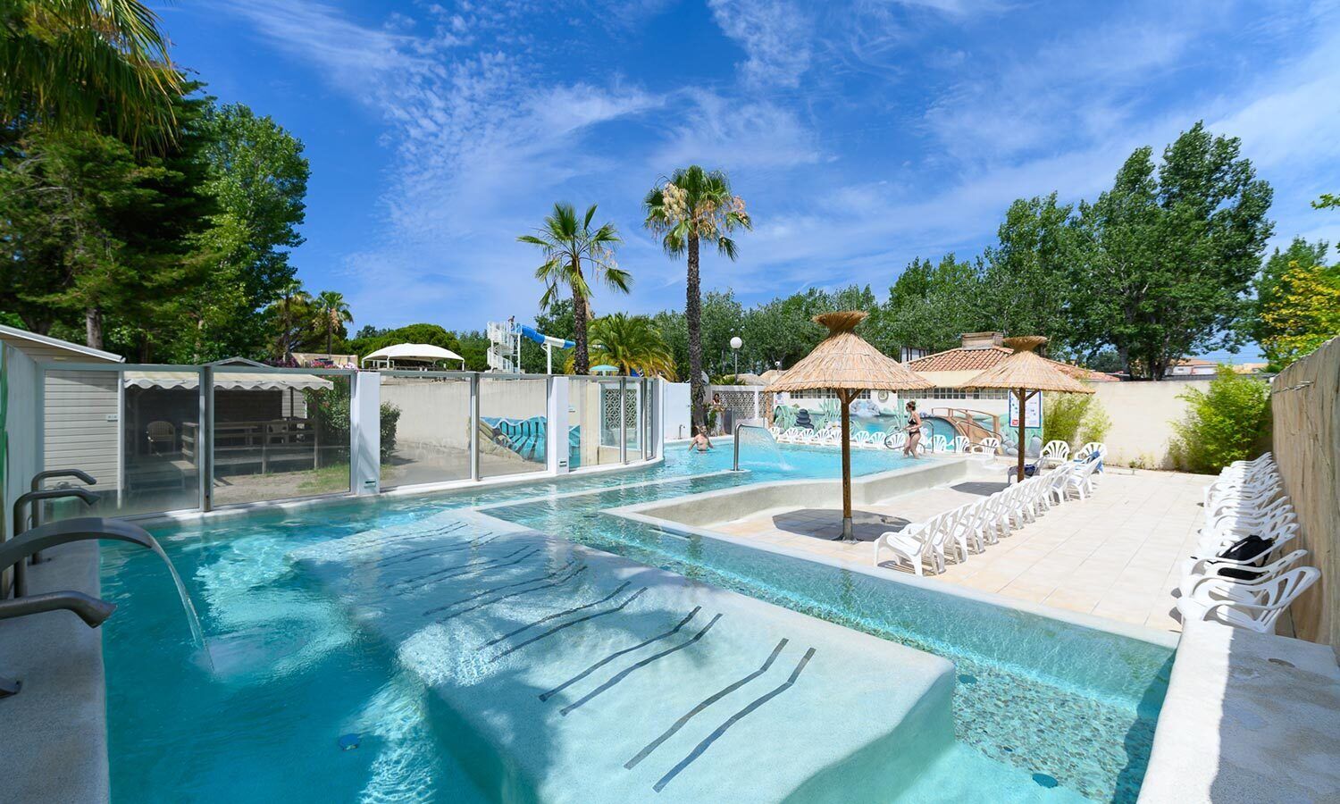 Piscina externa, piscina aquecida