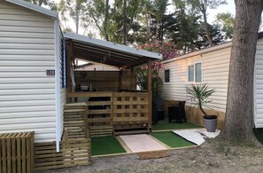 Enceinte de l’hébergement