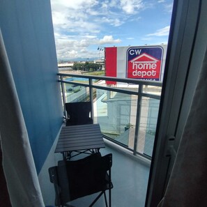 Deluxe-Studio, 1 Queen-Bett, Balkon, Stadtblick | Blick vom Balkon