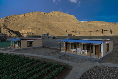 Echor Mud Huts Kaza Spiti Valley