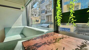 Standard-Apartment, Stadtblick