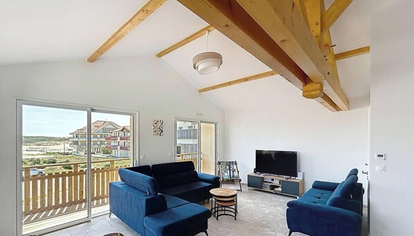 TV - Spacious villa with parking and wifi - 10 guests (Vieux-Boucau-les-Bains)