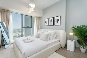 Comfort appartement, 2 slaapkamers, balkon, uitzicht op golfbaan