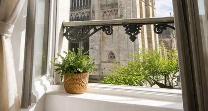 Maison 5ch • vue Cathédrale • Vieux Mans • 10 pers