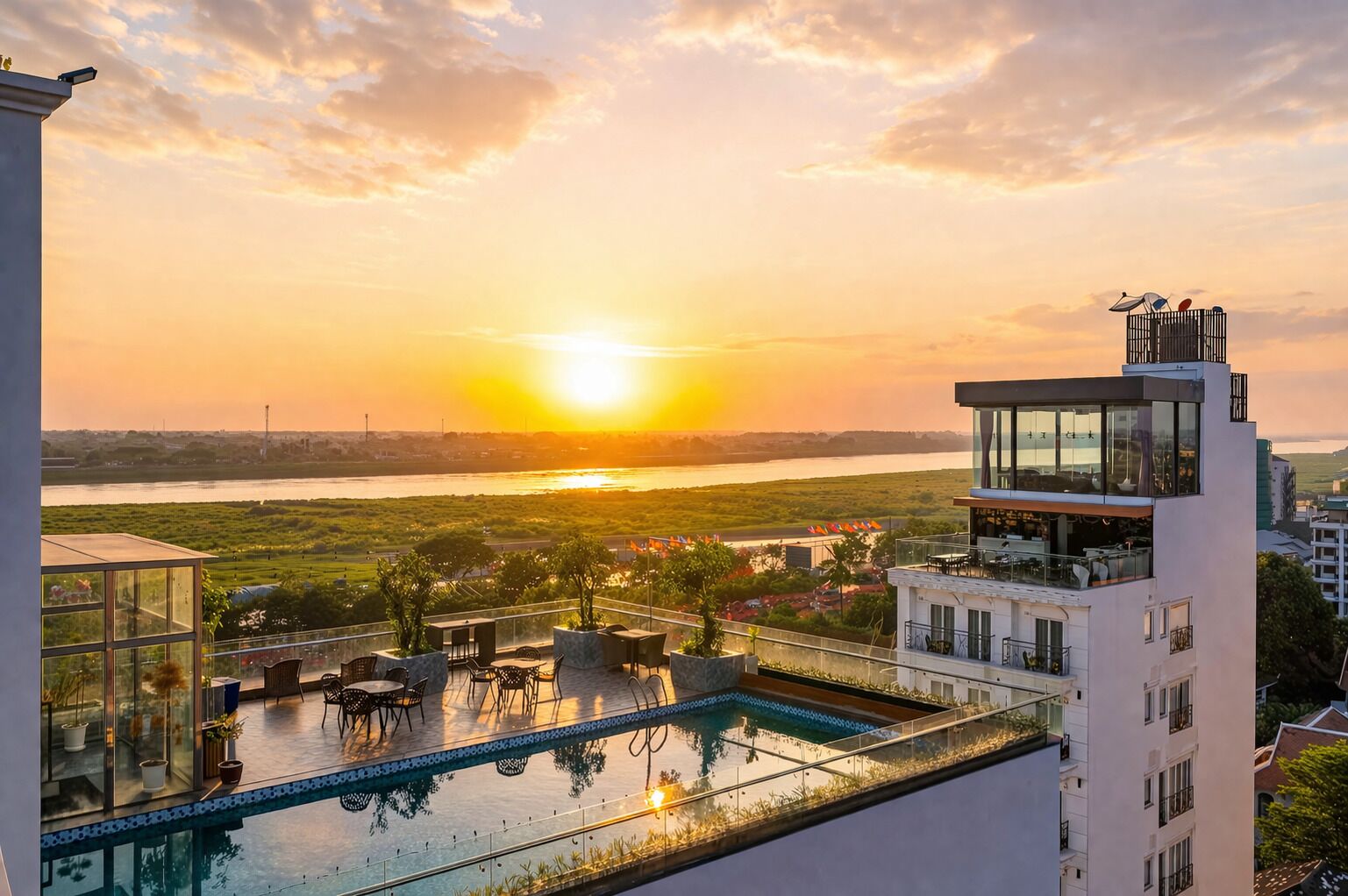 Superior Double Room, Garden View | Pool
