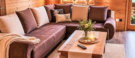 Fernseher, Kamin