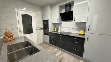 Microwave, oven, stovetop