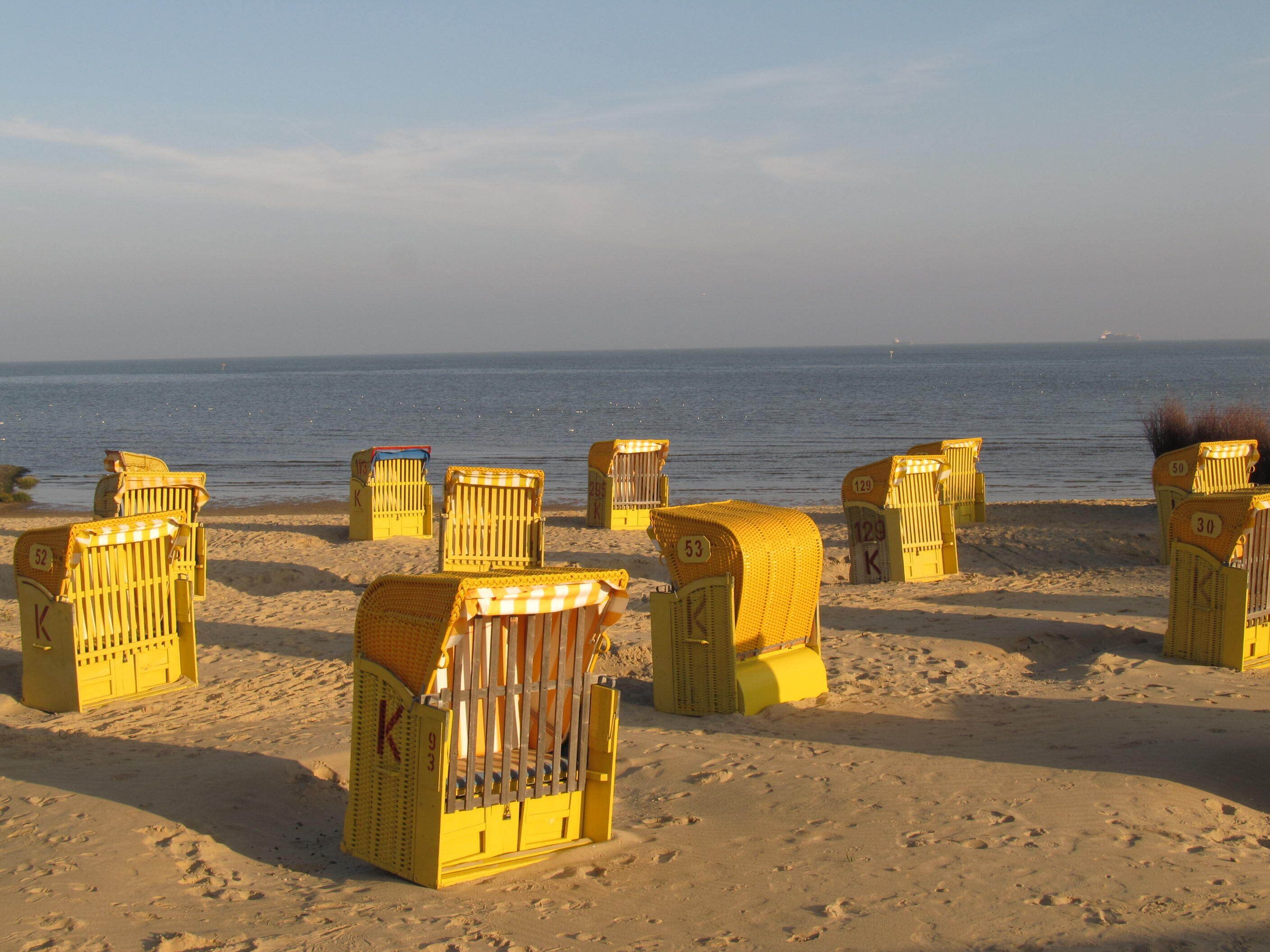 On the beach