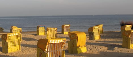 On the beach