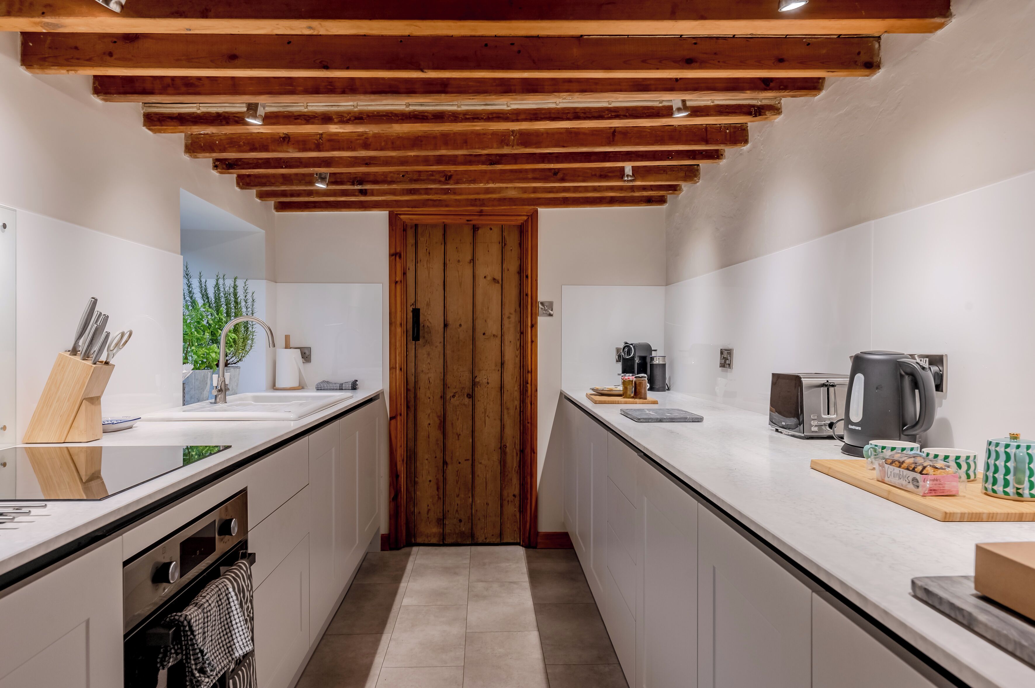 Microwave, oven, dishwasher