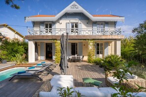 Terrace/patio - Villa historique en ville d'hiver (Arcachon)