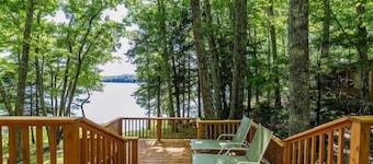 Dive into swimming, fishing, and canoeingâright on the shores of North Pond!