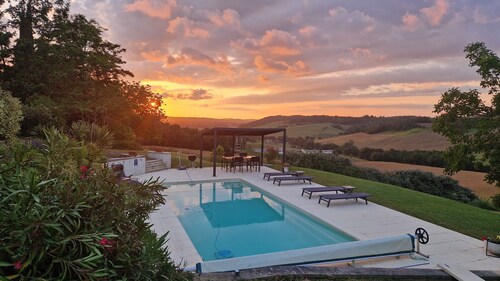 Le Peyroutet: Luxury renovation, swimming pool and absolute calm