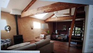 Living area - Vrbo Property (Cazaux-Villecomtal)