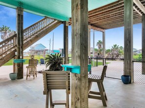House, 3 Bedrooms | Terrace/patio - Heaven's Song 3 Bedroom Home (Port Bolivar)