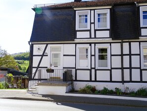 Exterior detail - Anno 1908 - Holiday home in the Sauerland (Olsberg)
