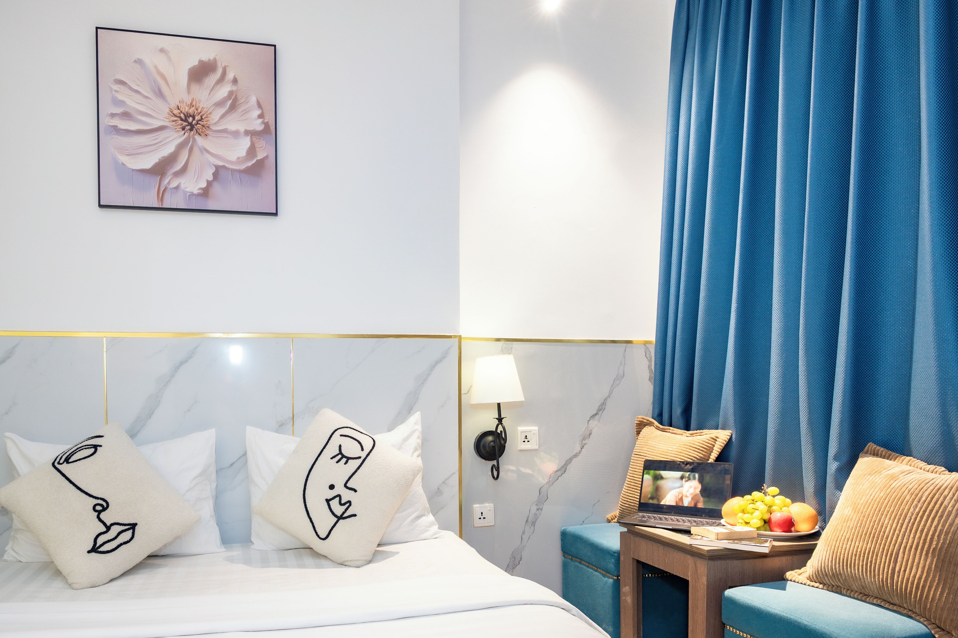 Chambre Double Deluxe, vue parc | Literie de qualité supérieure, mini-bar avec articles gratuits, bureau