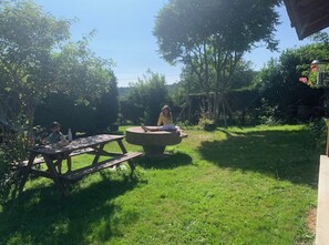 Outdoor dining - Vrbo Property (La Chamba)