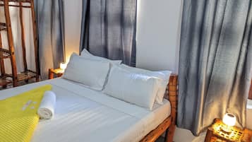 1 slaapkamer, een strijkplank/strijkijzer, wifi, beddengoed