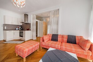 Living area - Haus Spiegel - Holiday apartment ChillOut (Lindau (Bodensee))