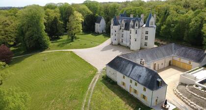 Gîte du Château des Brétignolles - Heritage, pool and nature - Near Chinon