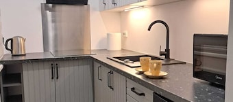 Newly renovated 1 bedroom, nice and bright apartment with fast WIFI and parking