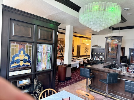 Bar (on property). Stay at thee Historic Wenzil Taylor Building! It’s down the road from Decorah!