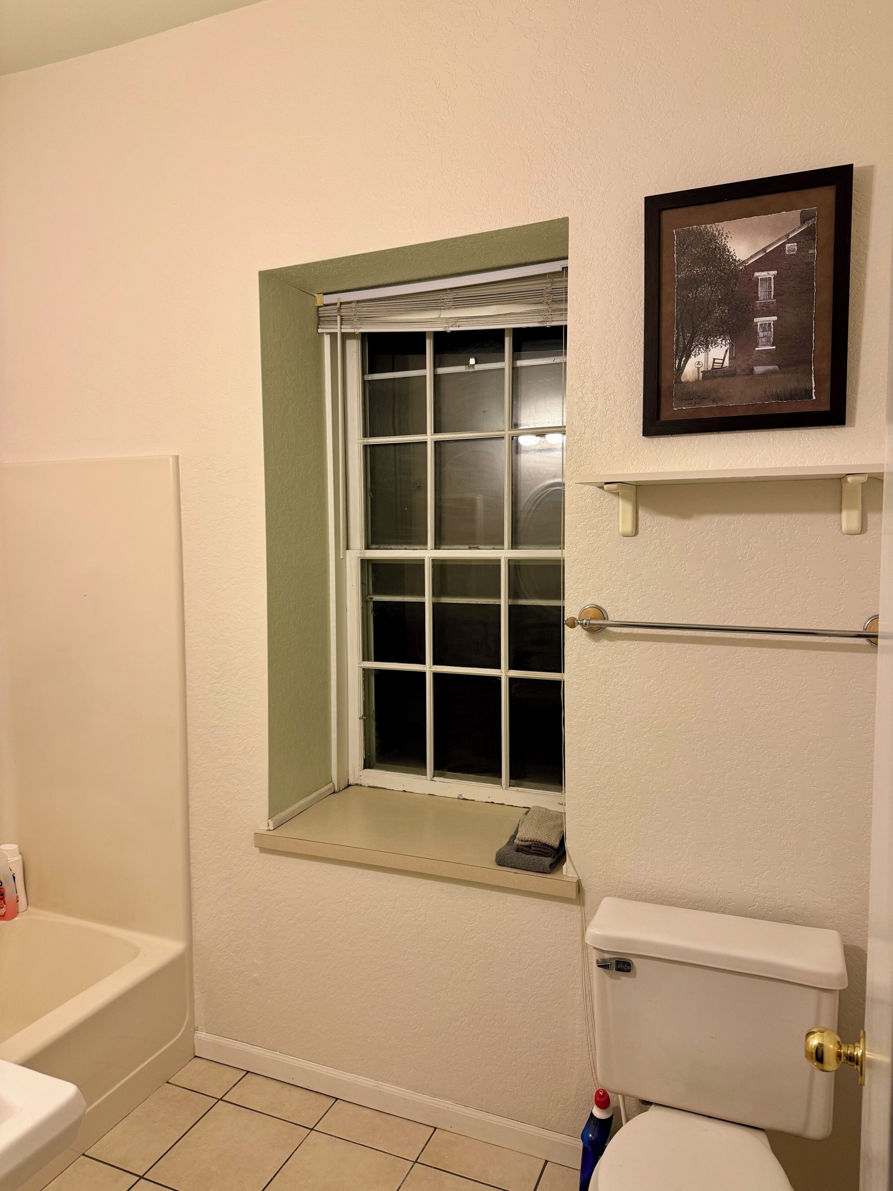 Towels, soap, toilet paper