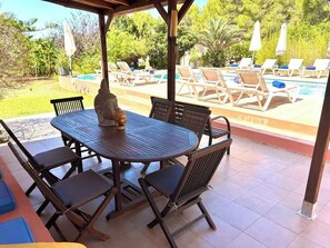 Udendørs spisemuligheder