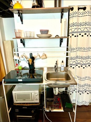 Private kitchen - Charming Studio with AC in Upper Marlboro (Upper Marlboro)