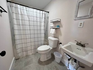 Bathroom - The Hideaway Suite at the Washington Inn (Fries)