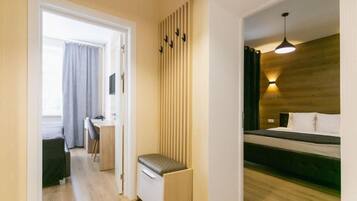 Apartment, Balcony, City View | Laptop workspace, soundproofing, free WiFi, wheelchair access